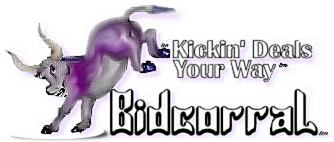 Bidcorral Kickin Deals Your Way Logo